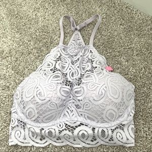 VS Pink - push up bralette WHITE
